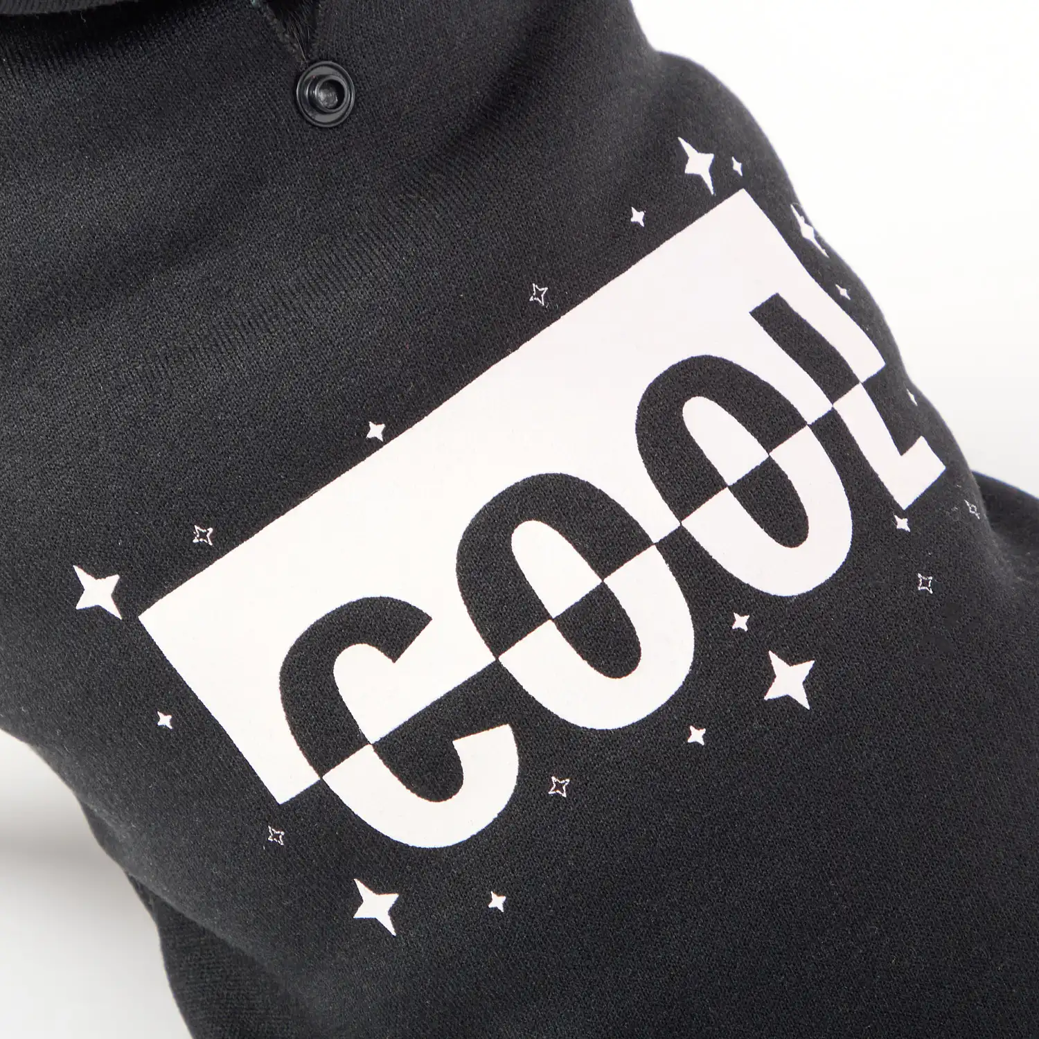 Moletom com Capuz para Caes Cool Flicks Preto 3